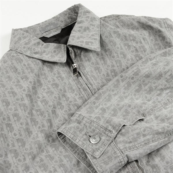 ブルゾン クリスチャンディオールスポーツ グレー Mサイズ ディオール(Dior)ディオール オブリークスウィングトップブルゾン