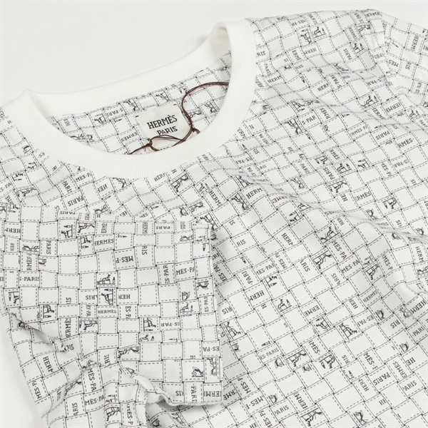 エルメス(HERMES)エルメス ボルデュックチェック カットソー 衣料品