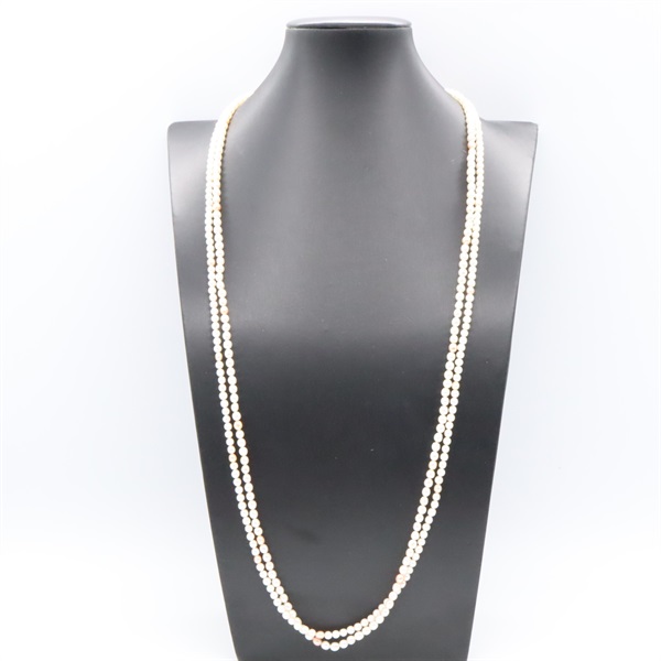 タサキ(TASAKI)タサキ 2連パール ネックレス ピンクパール ネックレス