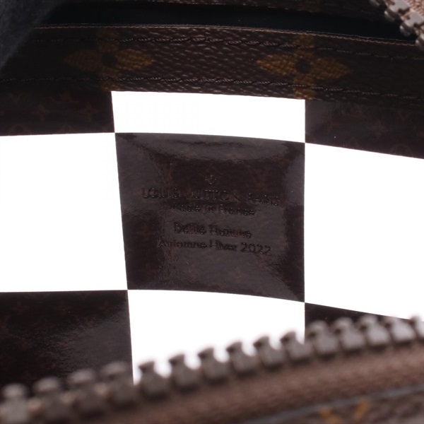 【中古】 LOUIS VUITTON ルイ・ヴィトン  M20871 モノグラム チェス スリム ソフトトランク ショルダーバッグ クリア PVC メンズ レディース ブラウン 25003573 KJ ルイ・ヴィトン(LOUIS VUITTON)ルイ・ヴィトン スリムソフトトランク