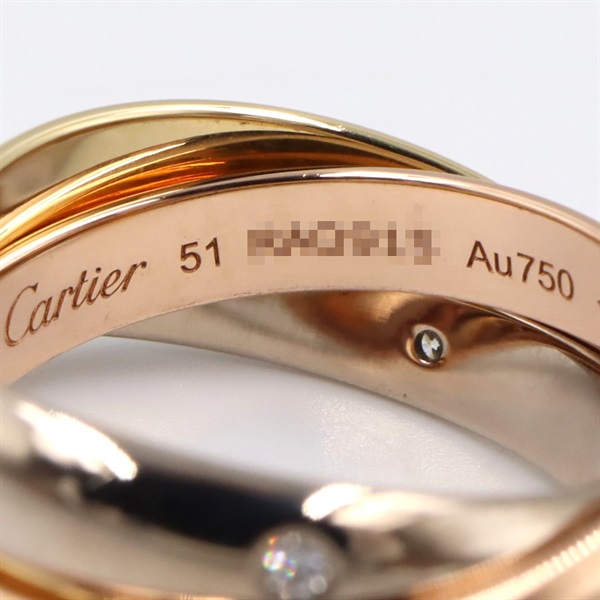 カルティエ(CARTIER)カルティエ トリニティリング 5PD リング・指輪  