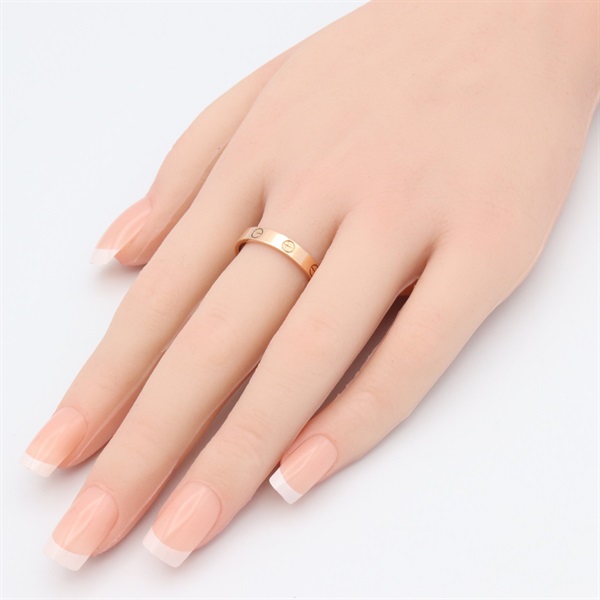 カルティエ CARTIER ミニラブ リング リング・指輪 ジュエリー K18PG  
