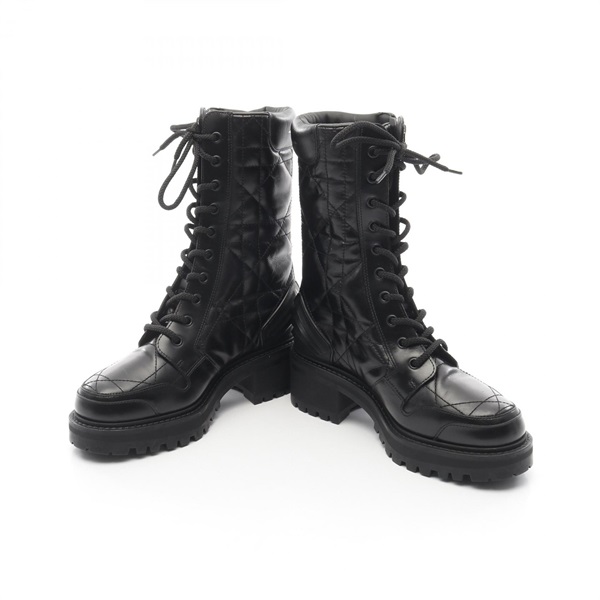 ディオール(Dior)ディオール D-LEADER カナージュ キルティング ブーツ