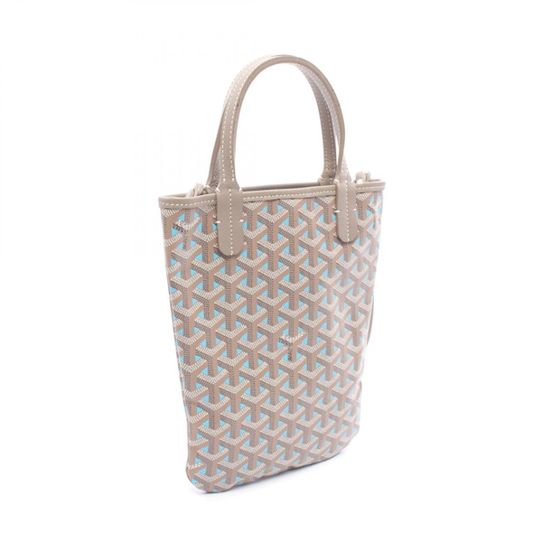 ゴヤール GOYARD ポワティエクレールヴォア ホワイト/イエロー ゴヤールディンキャンバス レディース ショルダーバッグ ゴヤール(GOYARD)ゴヤール ポワティエ クレールヴォア ハンドバッグ