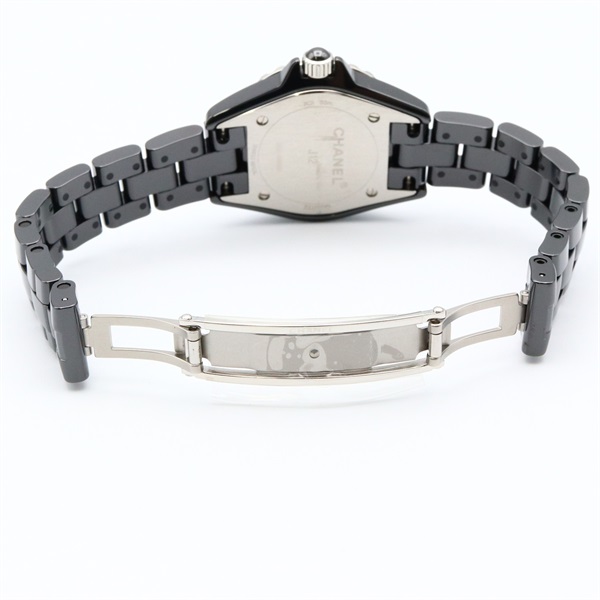 シャネル(CHANEL)シャネル J12 8Pダイヤ/ベゼルダイヤ 腕時計 時計