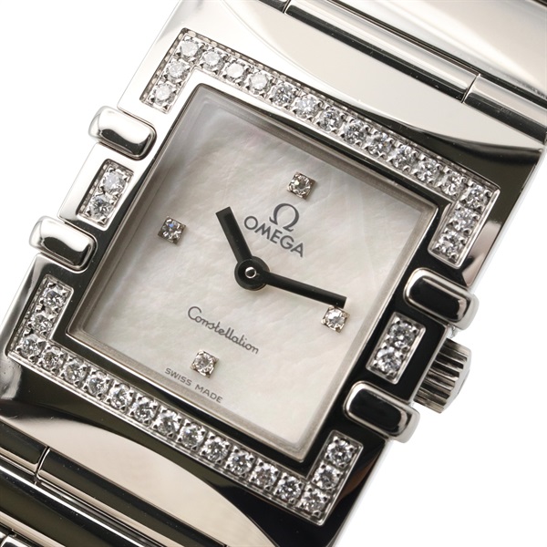 オメガ OMEGA コンステレーション・カレ・クアドラ　ダイヤベゼル　スクエア オメガ OMEGA コンステレーション カレ クアドラ 1528.46 SS