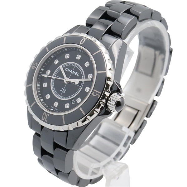シャネル(CHANEL)シャネル J12 12Pダイヤ 腕時計 時計 レディース  