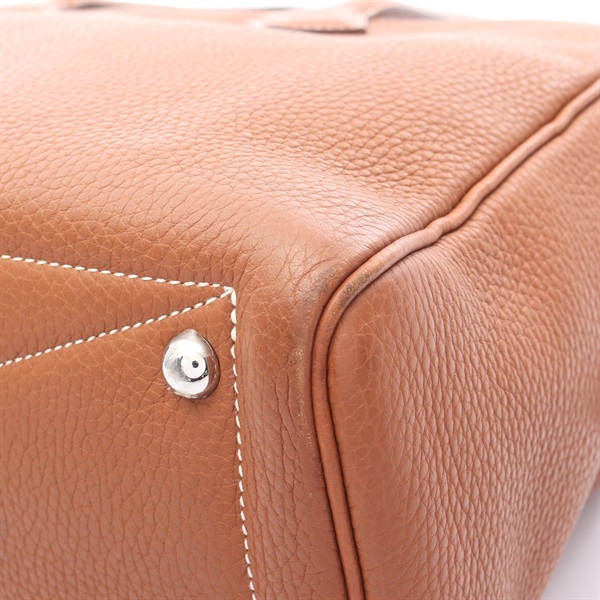 エルメス(HERMES)エルメス ヴィクトリア2 35 ゴールド ハンドバッグ