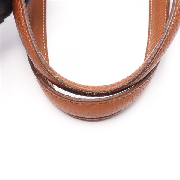 エルメス(HERMES)エルメス ヴィクトリア2 35 ゴールド ハンドバッグ