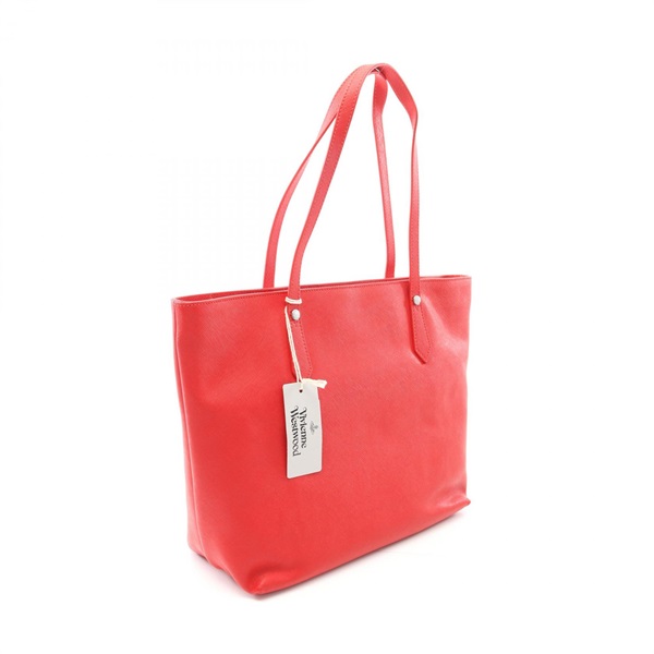 ヴィヴィアン レザー トートバッグ オーブ ゴールド金具 大容量 赤 ヴィヴィアンウエストウッド(Vivienne Westwood)ヴィヴィアンウエスト