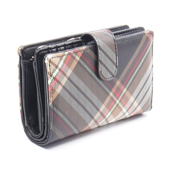 ヴィヴィアンウエストウッド Vivienne Westwood ZIP CARD WALLET オーブ 二つ折り財布 財布 PVCコーティングキャンバス レディース ブラウン系 / マルチカラー 51080028US001KD101 【新品】 ヴィヴィアンウエストウッド(Vivienne Westwood)ヴィヴィアンウエスト