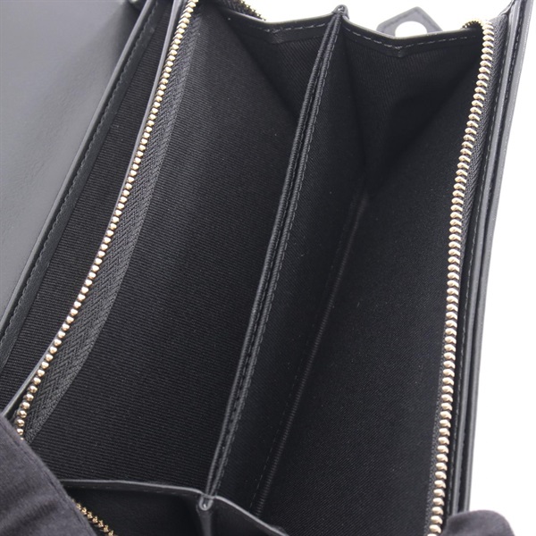 ヴィヴィアンウエストウッド Vivienne Westwood CLASSIC LOGO WALLET オーブ 二つ折り長財布 財布 サフィアーノレザー レディース ブラック系 51060025L0040N401 【新品】 ヴィヴィアンウエストウッド(Vivienne Westwood)ヴィヴィアンウエスト