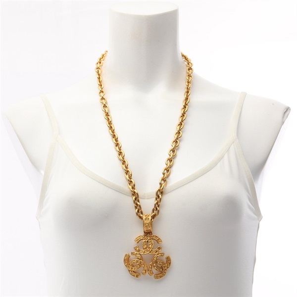シャネル(CHANEL)シャネル トリプルココマーク ネックレス ジュエリー