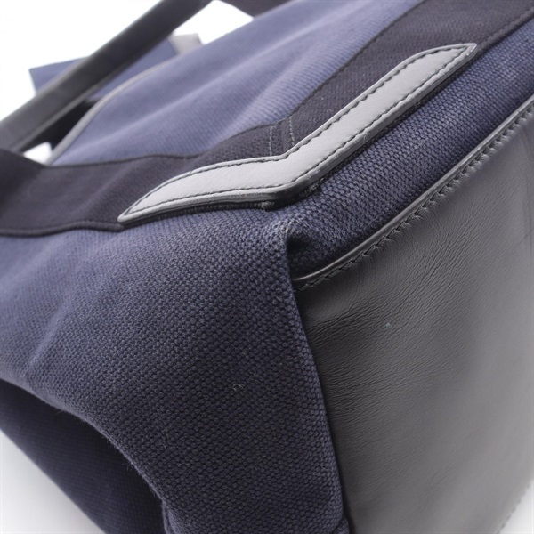 バレンシアガ(BALENCIAGA)バレンシアガ NAVY CABAS S ネイビーカバ