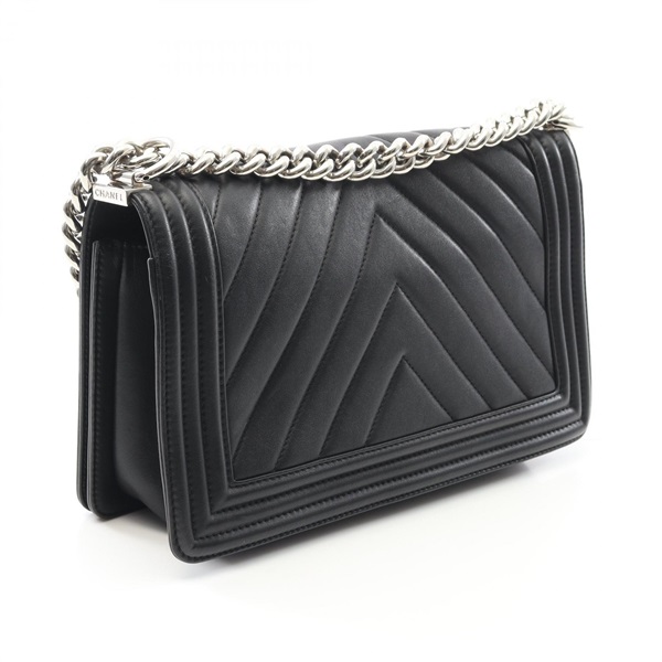 希少】美品 CHANEL ボーイシャネル ショルダーバッグ トート シェブロン