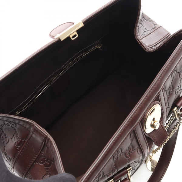 グッチ(GUCCI)グッチ スクエア ドクターズバッグ グッチシマ
