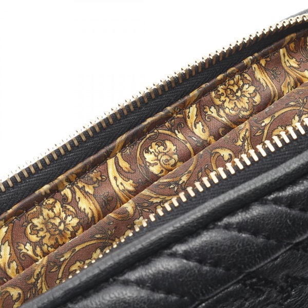 希少品！終売品！ジャンニヴェルサーチ ショルダーバック GIANNI VERSACE ジャンニ ヴェルサーチ ロゴ サンバースト ショルダー