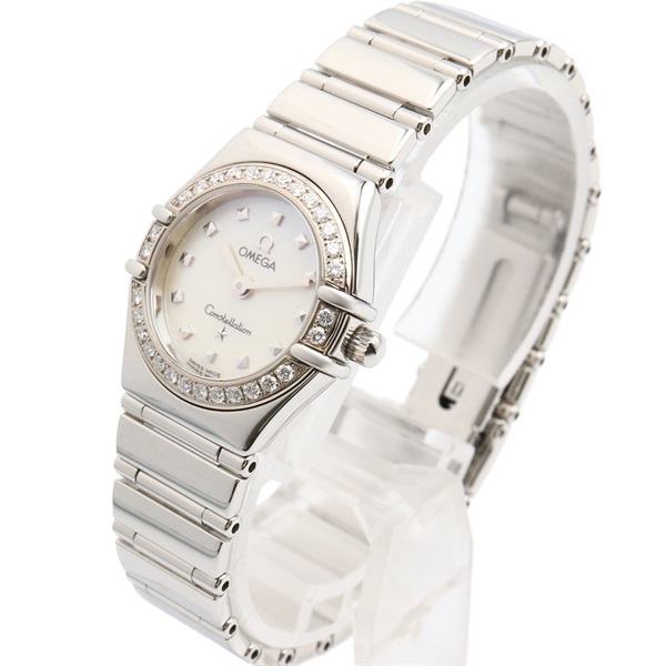 オメガ OMEGA 1465.71 コンステレーション ダイヤベゼル ホワイト  