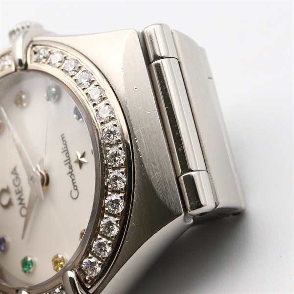 オメガ(OMEGA)オメガ コンステレーション ミニ アイリス ダイヤベゼル  