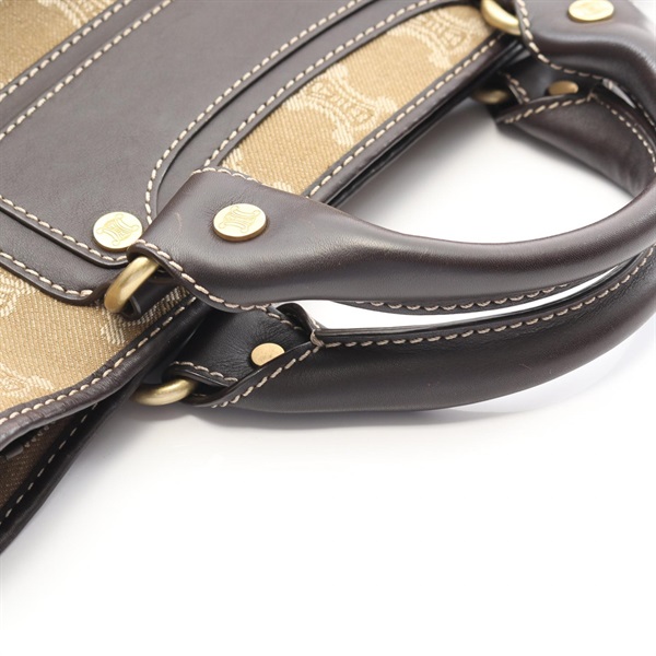 【値下げ⭐️中古】セリーヌ　CELINE ブギーバッグ　パリマカダム　ハンドバッグ セリーヌ(CELINE)セリーヌ ブギーバッグ パリマカダム