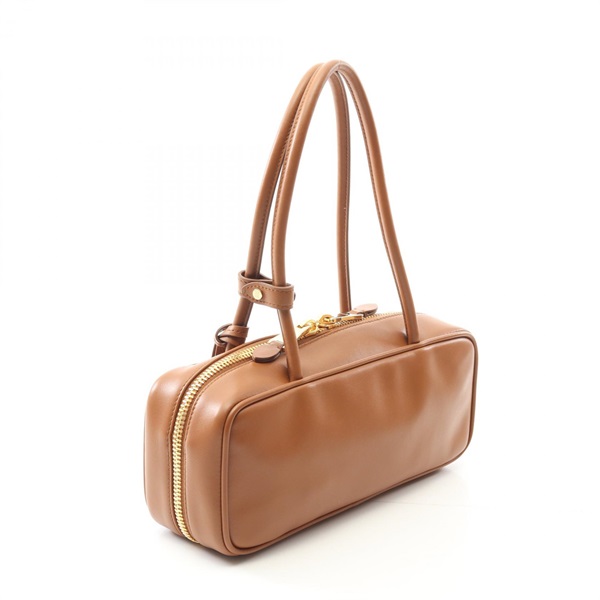 ミュウ ミュウ Miu Miu ボー スモール ハンドバッグ バッグ レザー レディース ブラウン系 5BB173 【新品】 ミュウ ミュウ(Miu Miu)ミュウ ミュウ ボー スモール ハンドバッグ