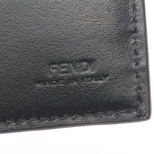 フェンディ(FENDI)フェンディ カードケース グレーファブリック