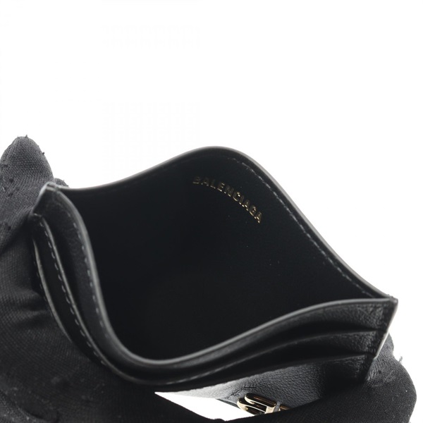 バレンシアガ BALENCIAGA MONACO モナコ カードケース アクセサリー レザー メンズ ブラック系 7665472ABXL1000 【新品】 バレンシアガ(BALENCIAGA)バレンシアガ MONACO モナコ カードケース