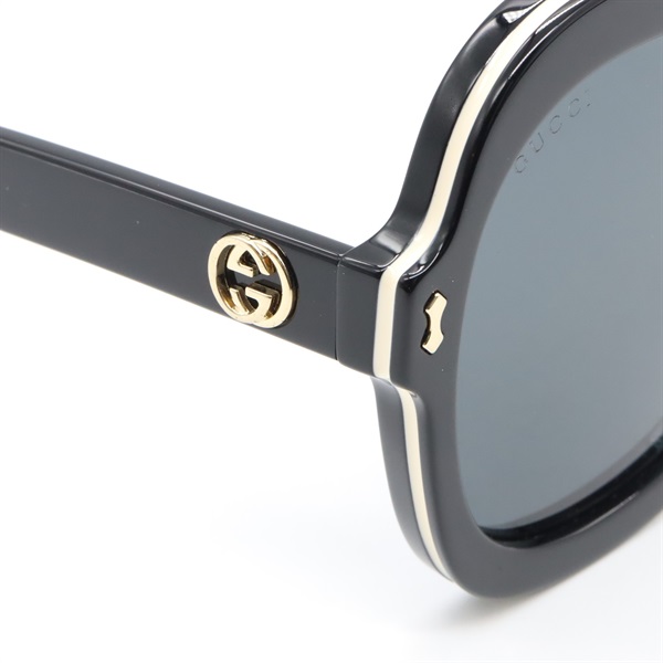 グッチ GUCCI サングラス 衣料品 プラスチック / GP メンズ レディース ブラック系 / ホワイト系 / ゴールド系 GG1240S001 【新品】 GUCCI - グッチ GUCCI サングラス 衣料品 プラスチック / GP メンズ
