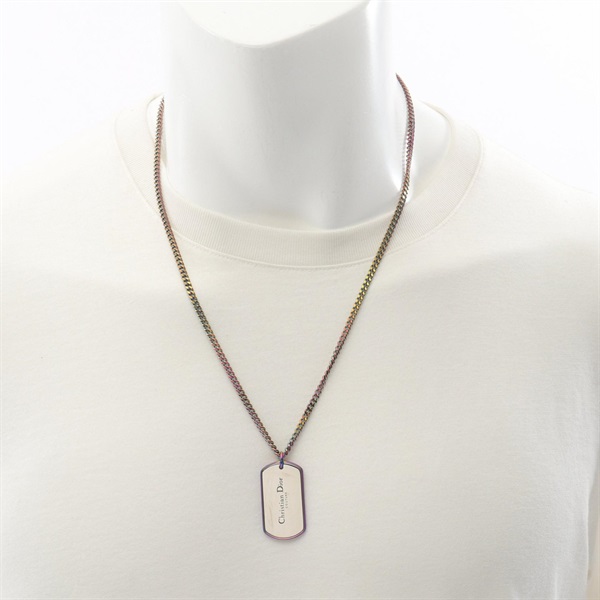 正規品 領収書付き 美品 Dior CD ネックレス ディオール メンズ