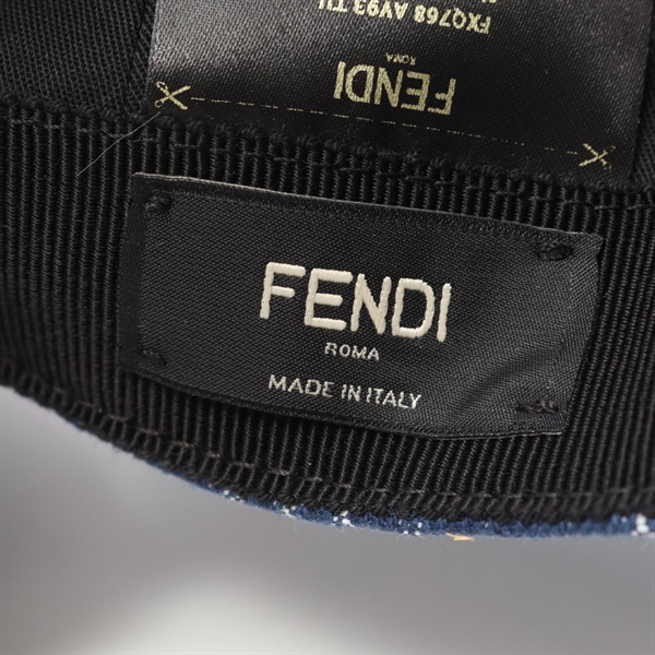 フェンディ(FENDI)フェンディ FFロゴ キャップ 帽子 メンズ
