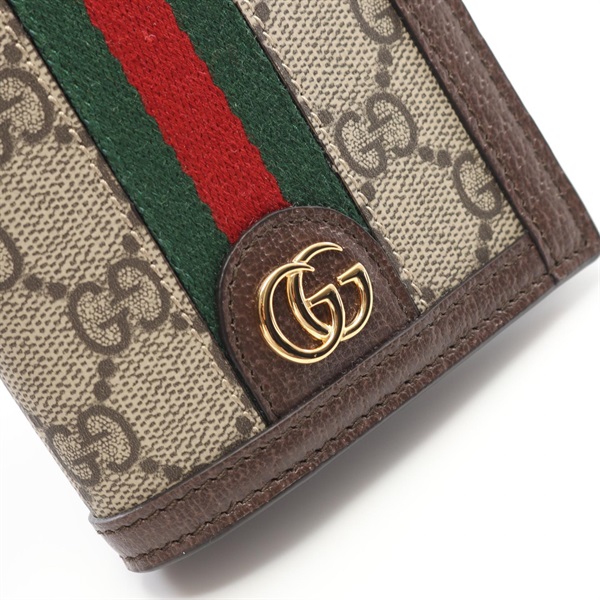 グッチ GUCCI GGスプリーム カードケース アクセサリー レザー PVC