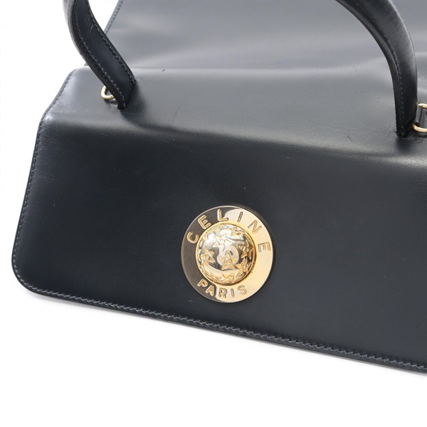 セリーヌ　ハンドバッグ CELINE セリーヌ ハンドバッグ レザー ブラック 黒 : ブランド