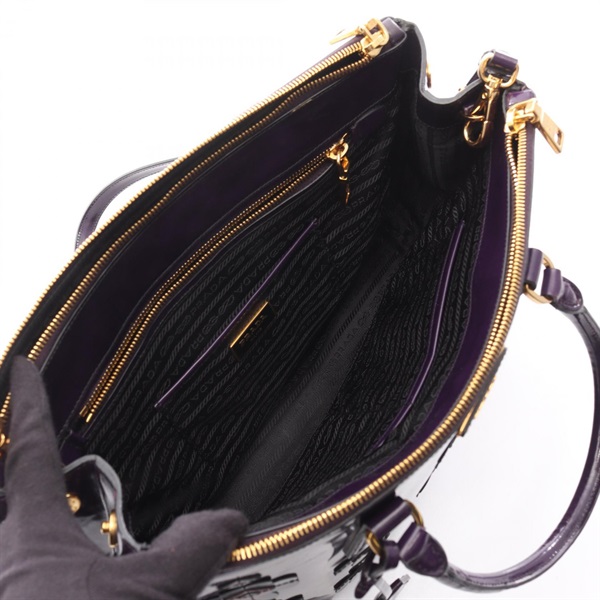 プラダ(PRADA)プラダ ガレリア フラワー ハンドバッグ バッグ