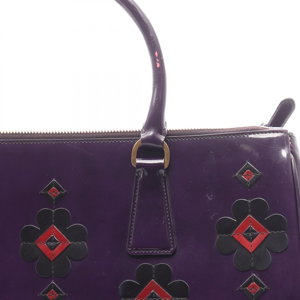 プラダ(PRADA)プラダ ガレリア フラワー ハンドバッグ バッグ