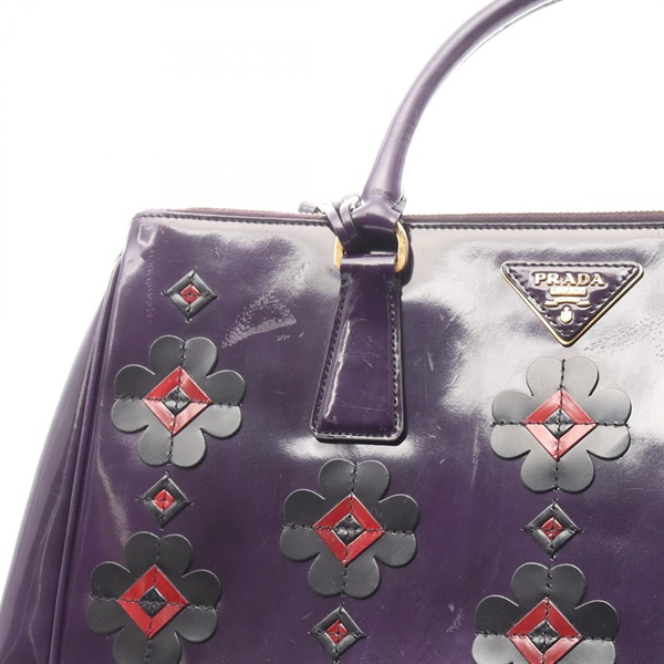 プラダ(PRADA)プラダ ガレリア フラワー ハンドバッグ バッグ