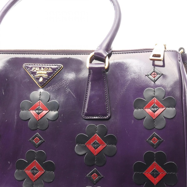 プラダ(PRADA)プラダ ガレリア フラワー ハンドバッグ バッグ