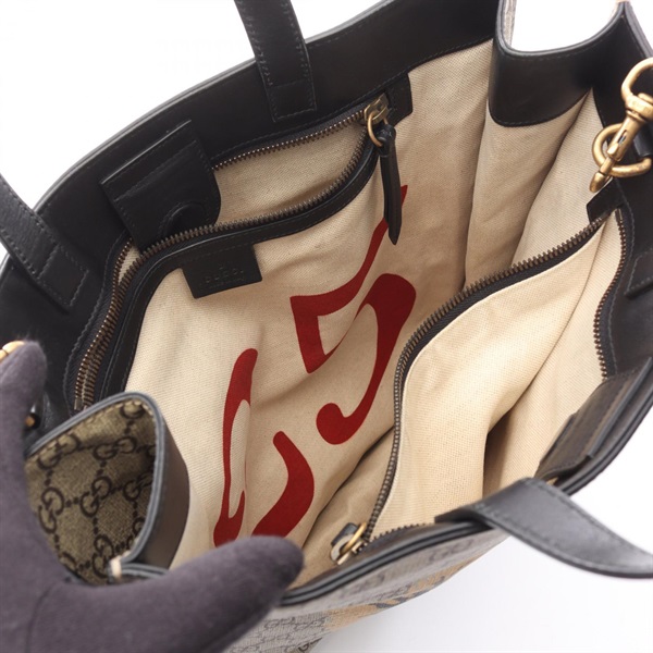グッチ(GUCCI)グッチ GGスプリーム タイガー トートバッグ バッグ