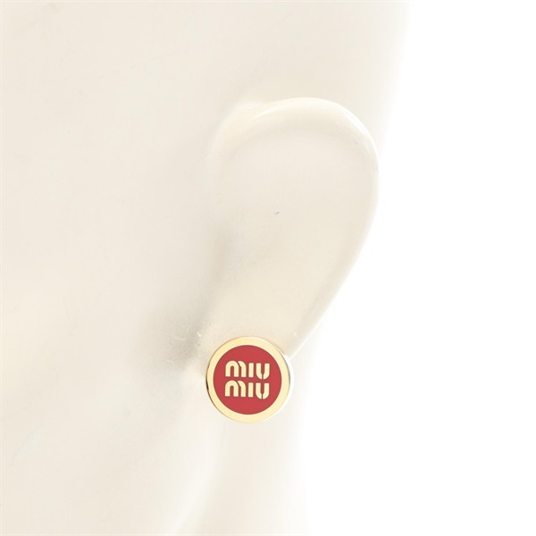 ミュウ ミュウ(Miu Miu)ミュウ ミュウ エナメルメタル ピアス