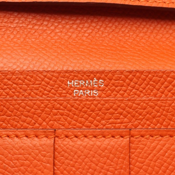 エルメス(HERMES)エルメス ベアンデュプリ 三つ折り長財布 財布