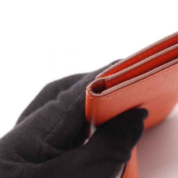 エルメス(HERMES)エルメス ベアンデュプリ 三つ折り長財布 財布
