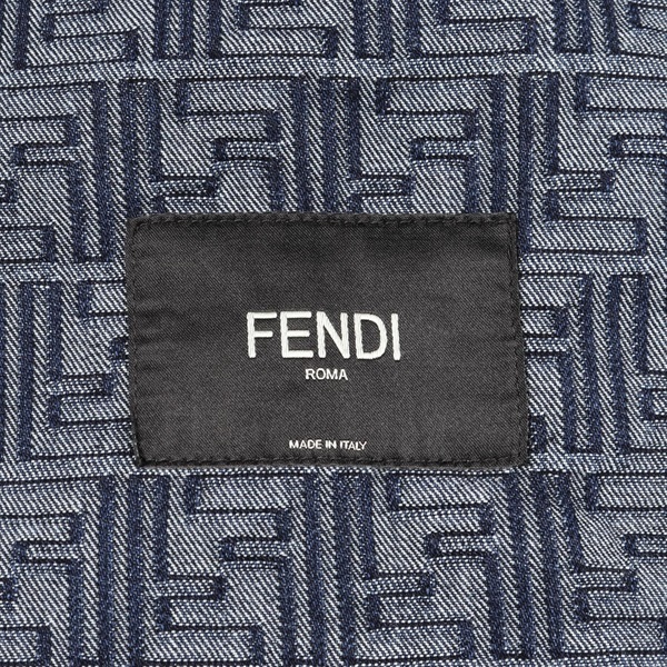 フェンディ(FENDI)フェンディ FFジャガード デニムジャケット 衣料品