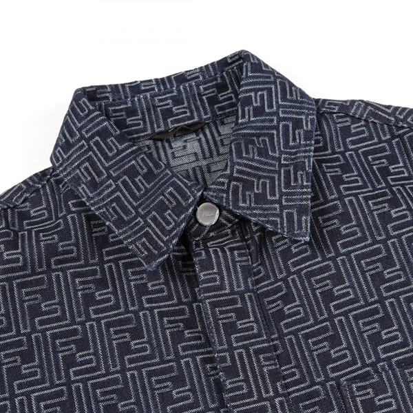 フェンディ(FENDI)フェンディ FFジャガード デニムジャケット 衣料品
