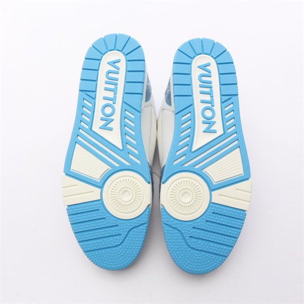 【極美品】ルイヴィトン トレイナーライン モノグラム デニム 26.5cm 新品同様 LOUIS VUITTON ルイヴィトン LVトレイナー・ライン