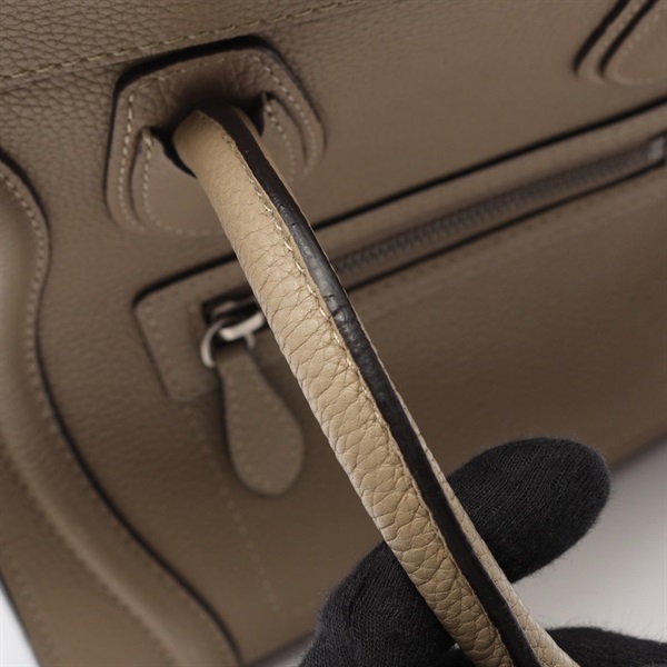 セリーヌ(CELINE)セリーヌ ラゲージ マイクロショッパー トートバッグ