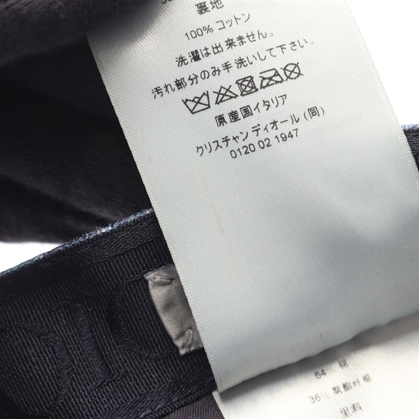 ディオール(Dior)ディオール オブリーク キャップ 帽子 メンズ