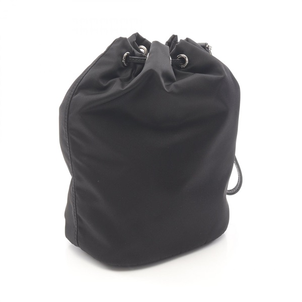 【新品・未使用】PRADA Re-Nylon ブラックポーチ PRADA プラダ Re-Nylon ポーチ リナイロン リストレット付き