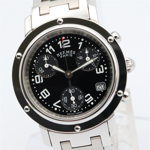 エルメス(HERMES)エルメス クリッパークロノ 腕時計 時計 ボーイズ CL1