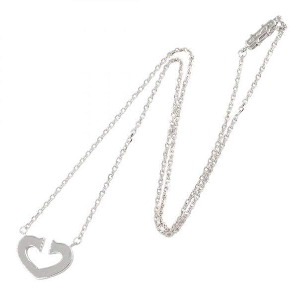 カルティエ(CARTIER)カルティエ Cハート ネックレス ネックレス