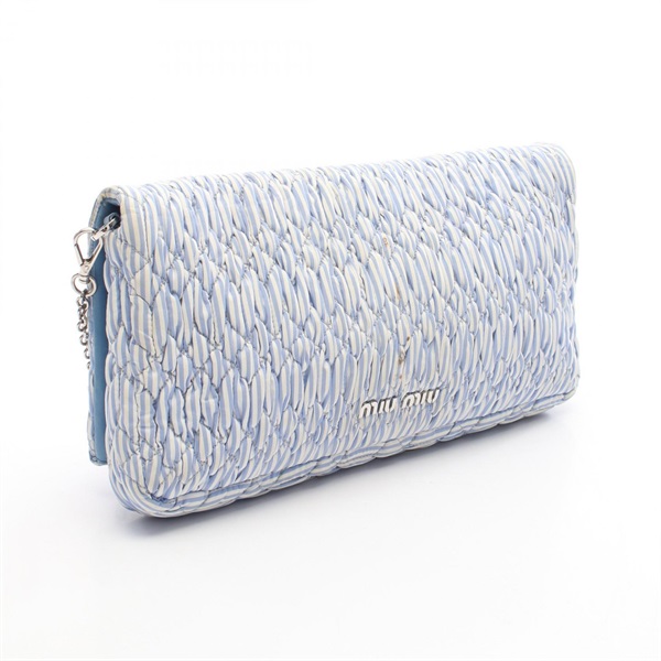 MiuMiu バ-クラウトミドル 未使用 さらに値下げ ミュウ ミュウ(Miu Miu)ミュウ ミュウ miu miu CLUB マテラッセ