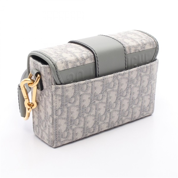 【美品】 Dior ショルダーバッグ グレー オブリーク モンテーニュ ロゴ ディオール(Dior)ディオール 30 MONTAIGNE モンテーニュ オブリーク